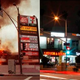 An L.A. shopping mall, shown in 1992 and 2012 (Hyungwon Kang/Reuters/Newscom)